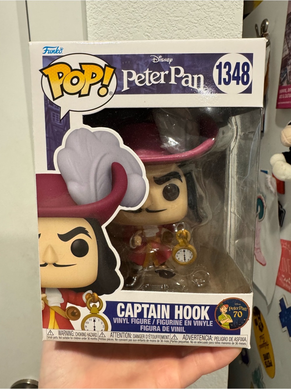 Captain Hook Funko POP! Peter Pan anniversary collection #1348